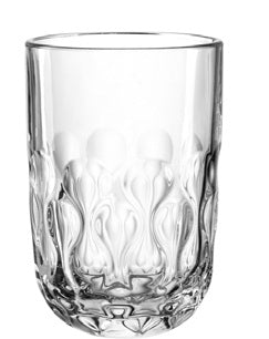 LEONARDO Cappuccino-Becher – 0,38 l, Kalk-Natron-Glas, Transparent, 6-teilig