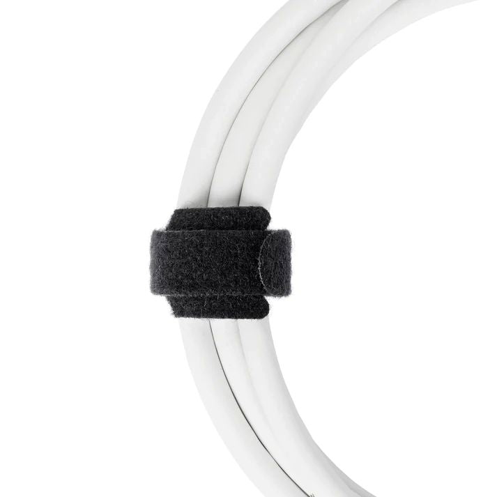 Lanview Klettkabelbinder, 150 mm × 12 mm, 10er-Pack – mehrfarbig