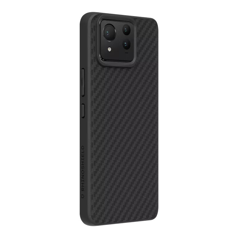 ASUS Solidsuit Backcover – für Asus Zenfone 11 Ultra, Carbon Fiber Schwarz