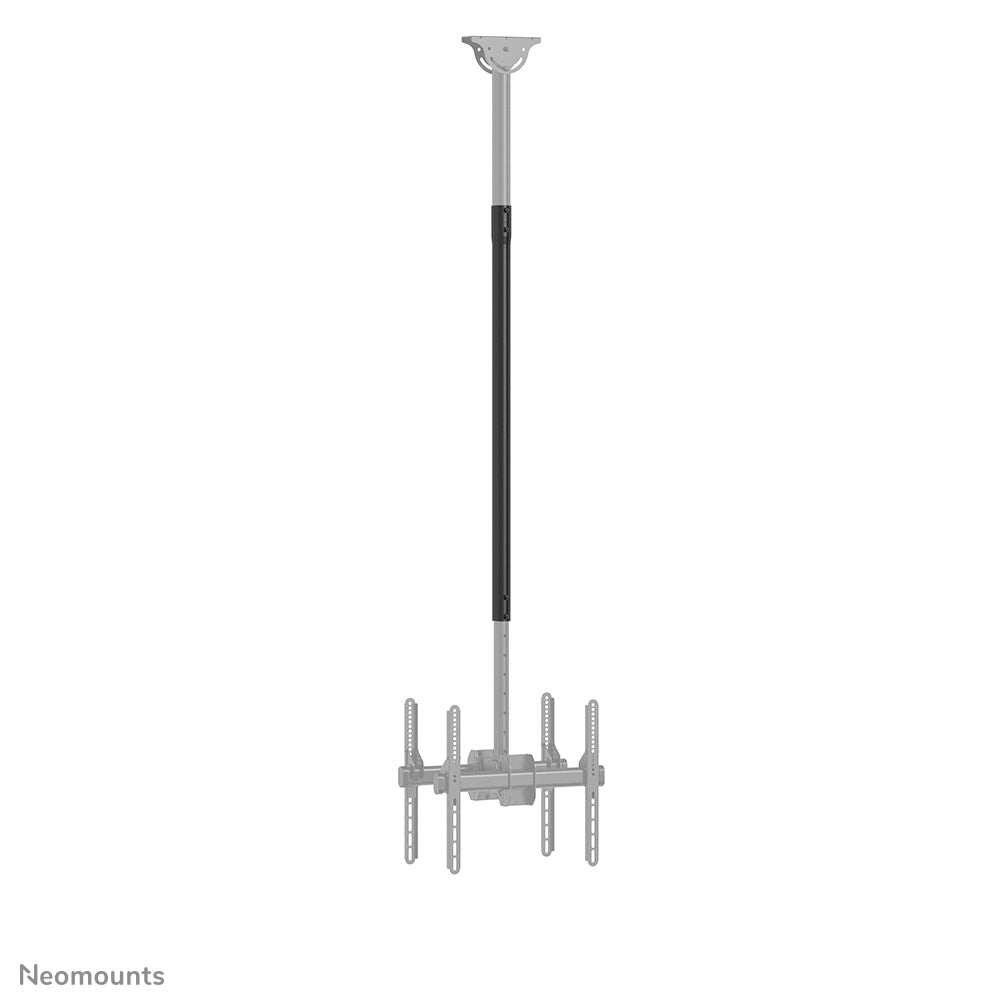 Neomounts NS-EP100BLACK – Deckenhalterung, bis 100 kg, höhenverstellbar, schwarz, für FPMA-C340BLACK