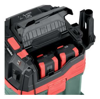 Metabo Absauganlage AS 36-18 L 30 PC CC – 2-in-1, 2000 mAh, 30 l, Akkubetrieb
