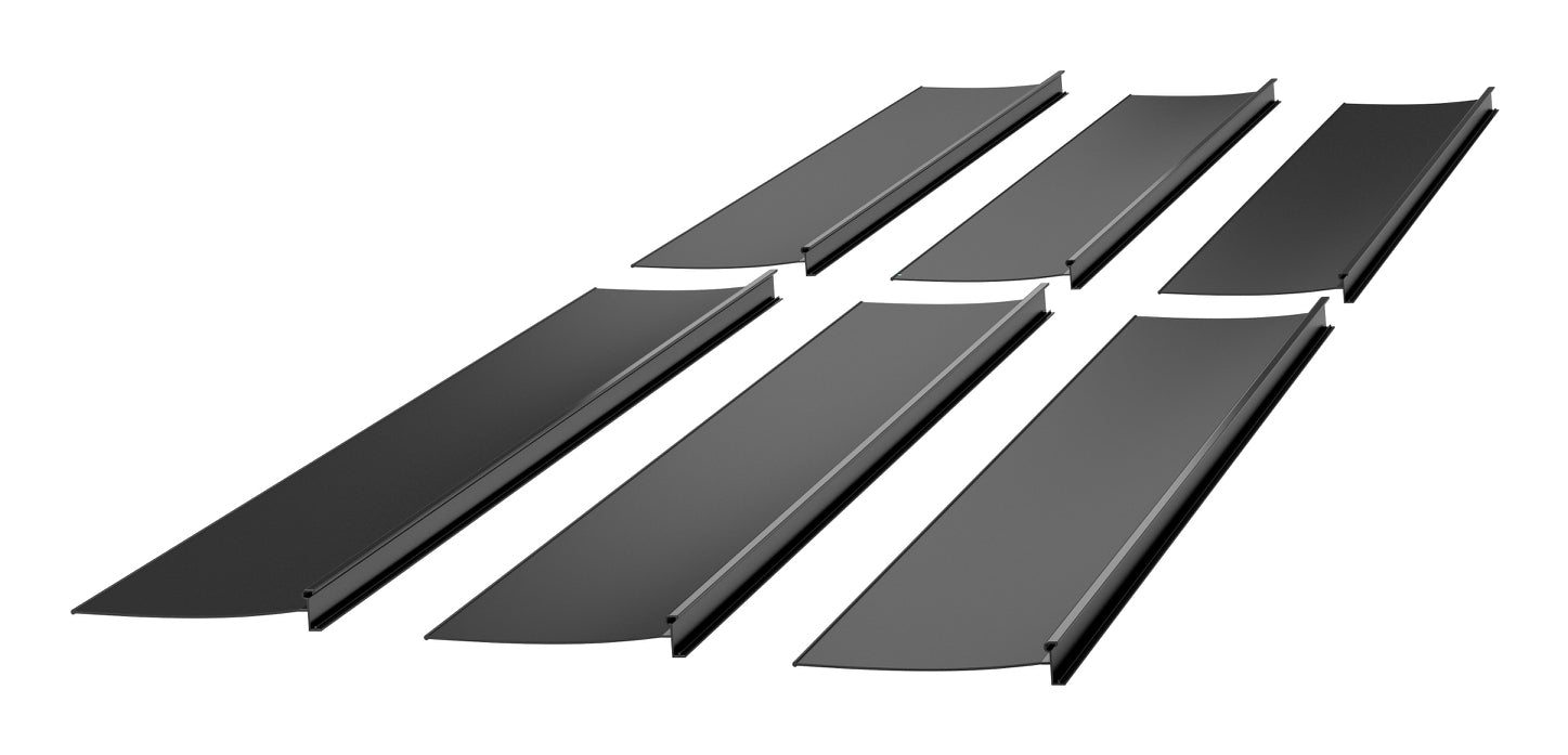 APC Regal-Schienenset – Schwarz