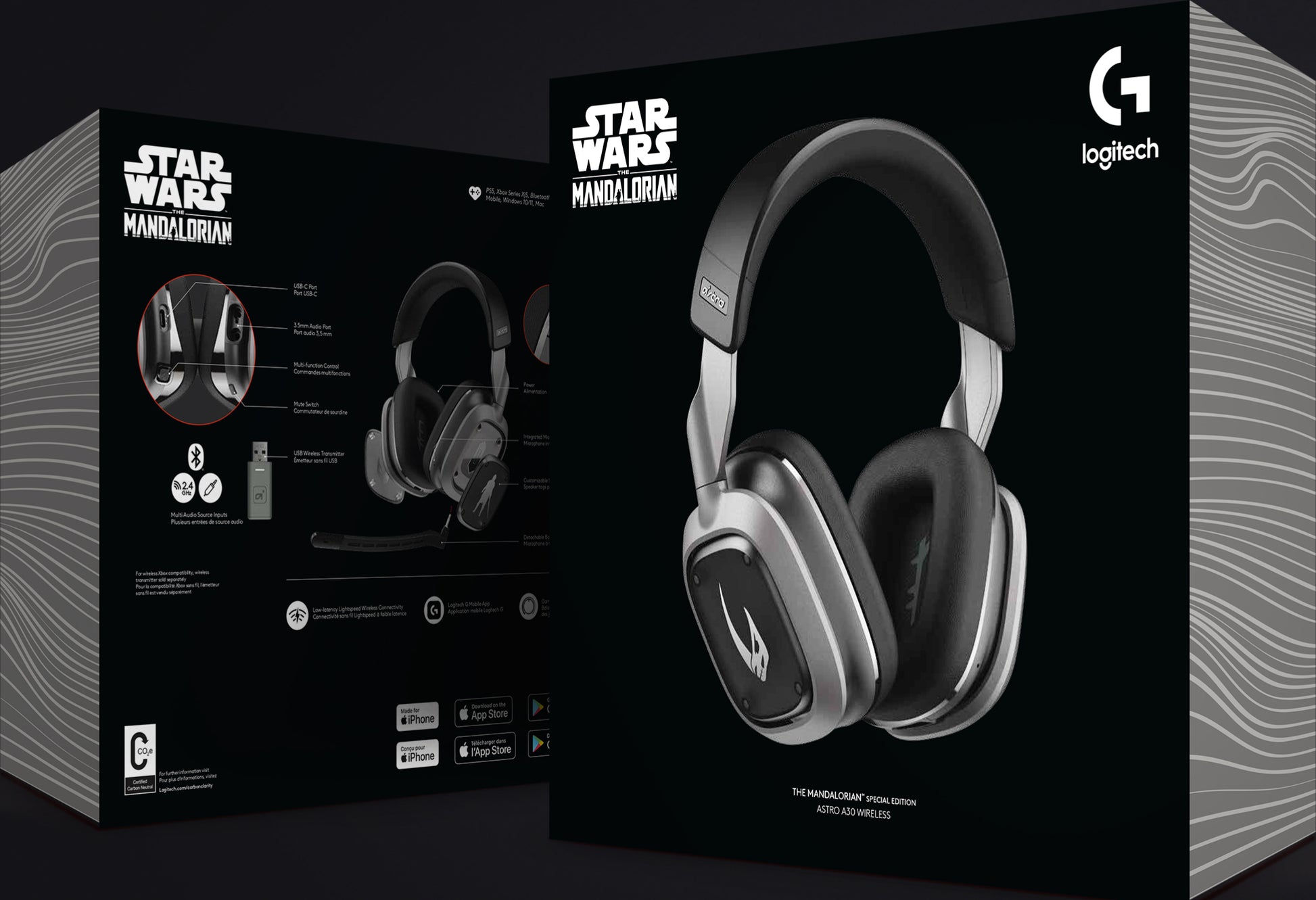ASTRO Gaming A30 Wireless Gaming-Headset – Over-Ear, Kabel + BT, mit USB-A-Dongle, für Xbox & Switch