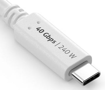 PureLink USB-Kabel, USB-C zu USB-C, 0,5 m, USB4, Lade-/Datenkabel