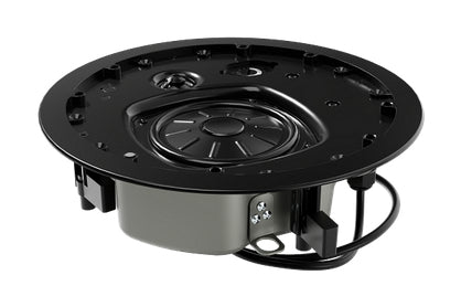 Crestron Saros 6 – Deckenlautsprecher – 2-Wege, 4", 8 Ω, 35 W, IPX5 – Grau