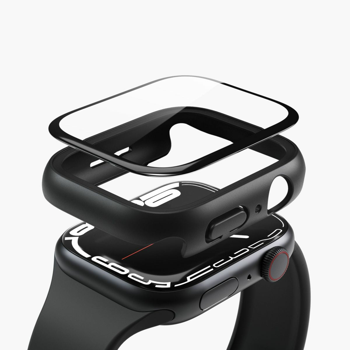 Vonmählen 40 mm – Silikon, Schwarz, für Apple Watch SE