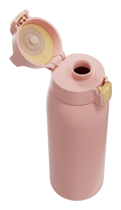 SIGG Shield One Trinkflasche 1 l – Edelstahl, Klappdeckel, Rosa
