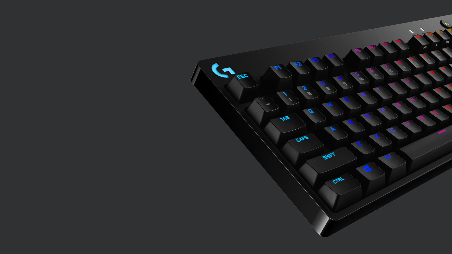 Logitech G Pro Tastatur TKL - Mechanisch, RGB - Kabelgebunden, USB - QWERTY (UK-INT) - Schwarz