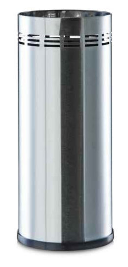 Zeller Present Schirmständer – Edelstahl, Silber, Ø 21 × 50 cm