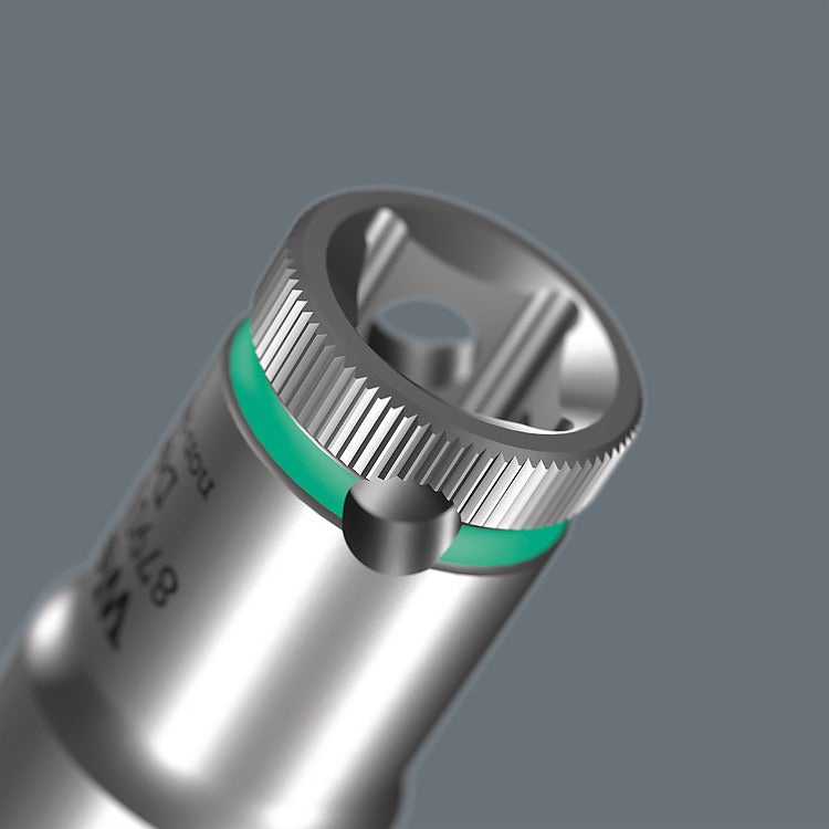 Wera Belt C Deep 1 – Steckschlüssel-Satz – Laufwerksgrösse 1/2", Muffengrössen 10, 13, 15, 16, 17, 19 mm – 6-teilig
