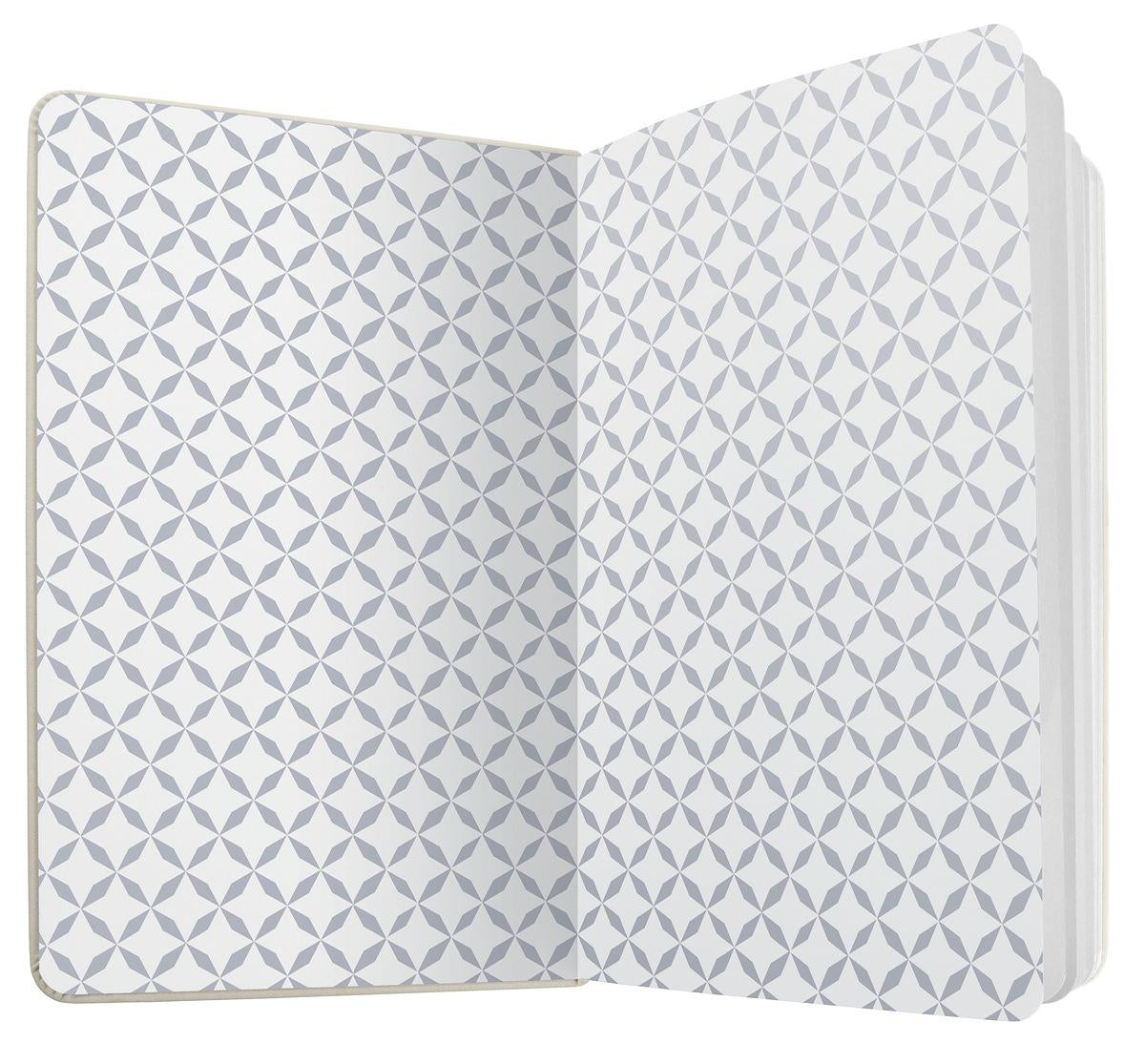 Sigel Notizbuch JOLIE Flair, A5, liniert, Fadenheftung, 174 Seiten, perforiert, 80 g/m² – indigoblau