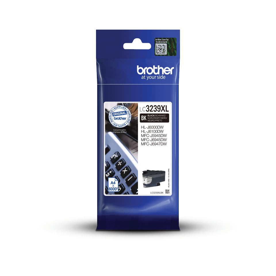 Brother Tintenpatrone, Schwarz, XL, Original – für Brother-Drucker