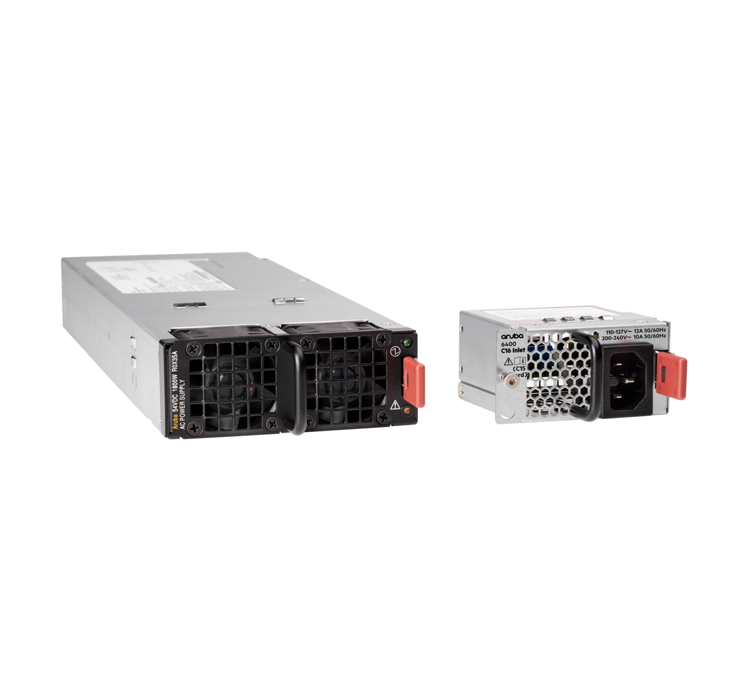 HPE Aruba Networking Redundantes Netzteil 1800 W – 80 PLUS Platinum, IEC C16 Eingang – für Aruba CX 6400