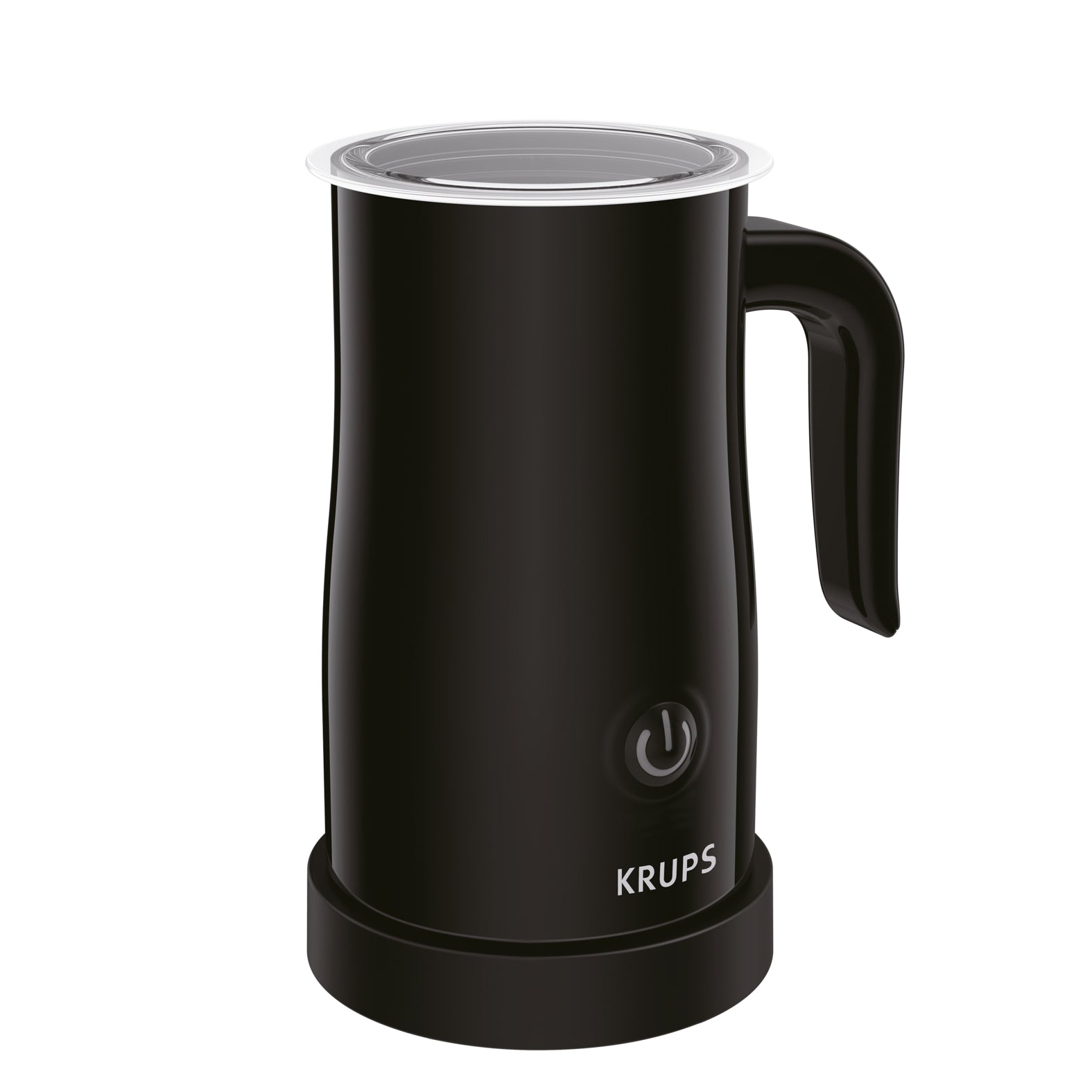 Krups Elektrischer Milchschäumer XL1008 – Füllmenge 150 ml, Schaum 150 ml, 550 W, Schwarz