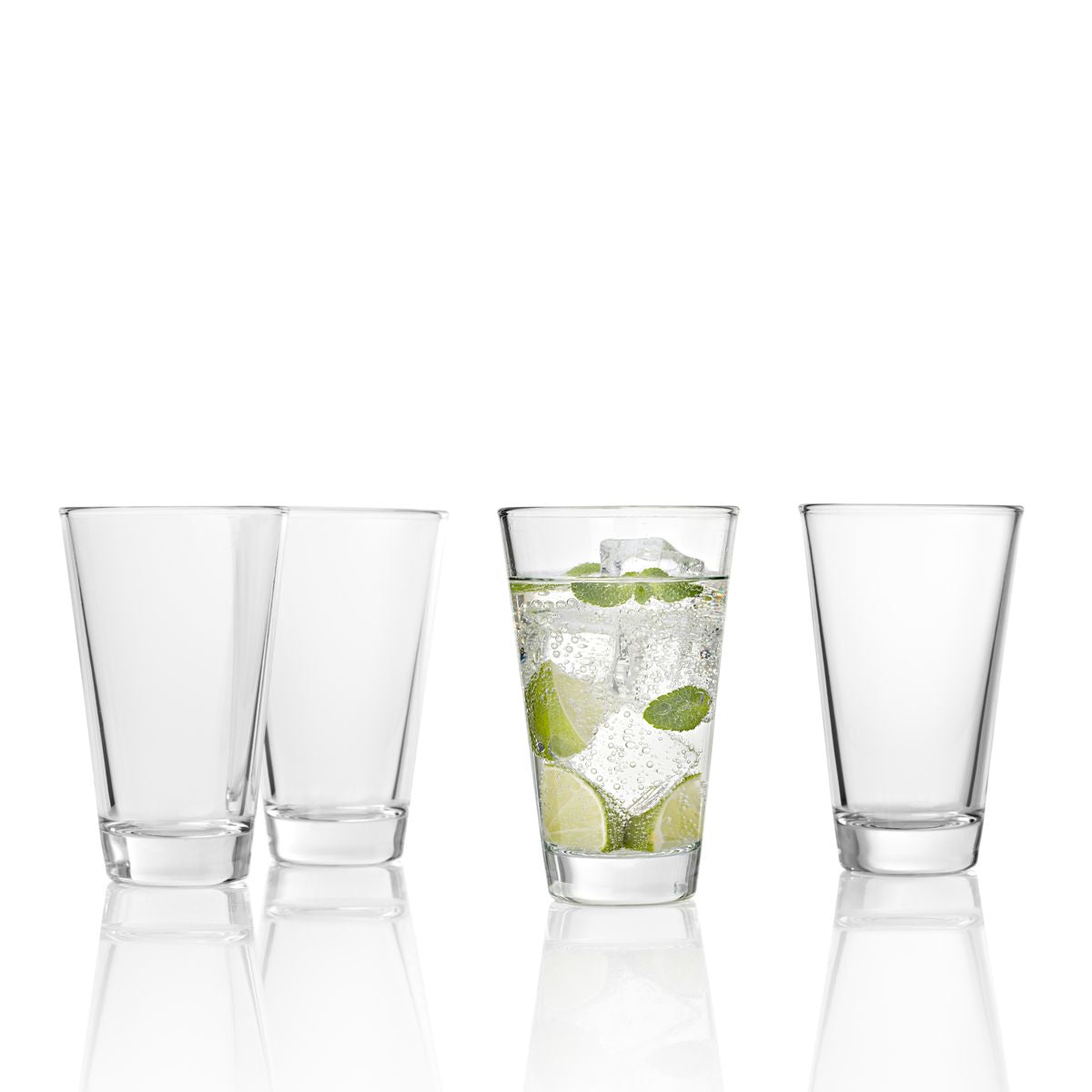 LEONARDO Trinkglas Ciao – 6er Set, 300 ml, Ø 8,0 cm, Kalk-Natron-Glas, Transparent, spülmaschinenfest