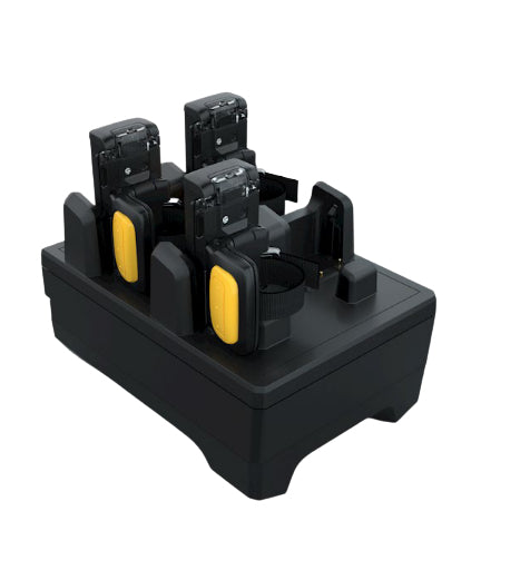 Zebra RS5100 Ladestation – 4-Slot, ohne DC- und Netzkabel, benötigt PWR-BGA12V50W0WW – für RS5100