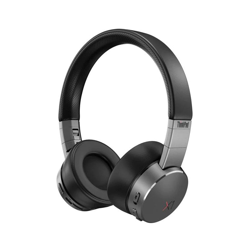 Lenovo ThinkPad X1 Office-Headset – Over-Ear, Stereo, Kabel + BT, ANC, Schwarz, BT 5.0
