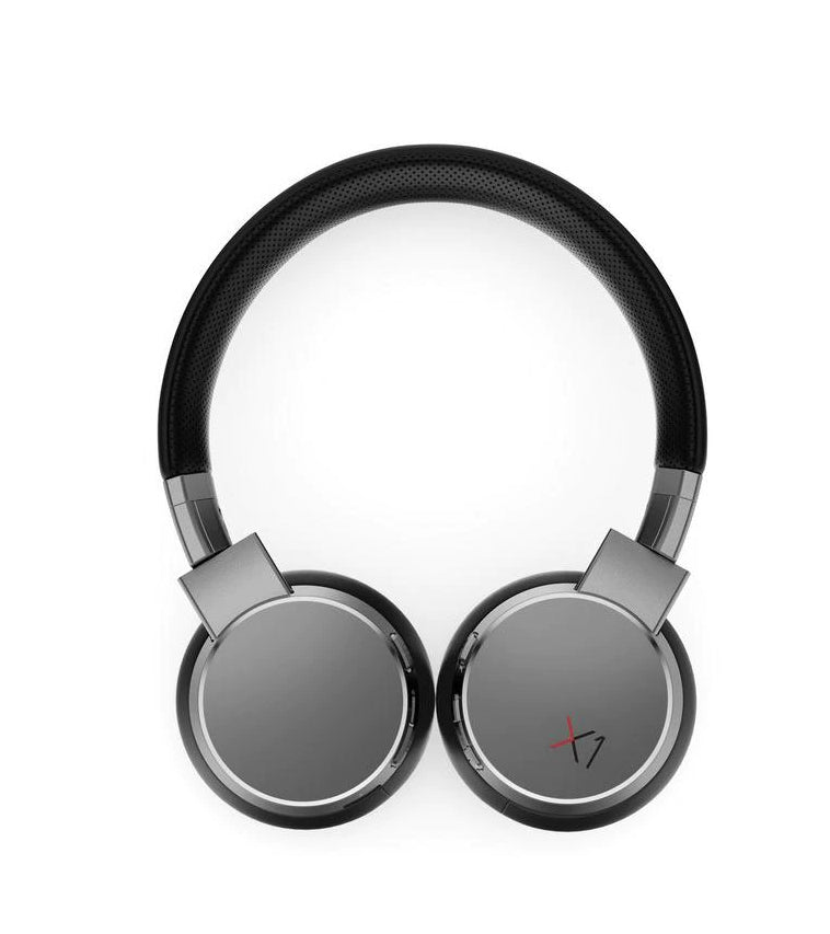 Lenovo ThinkPad X1 Office-Headset – Over-Ear, Stereo, Kabel + BT, ANC, Schwarz, BT 5.0