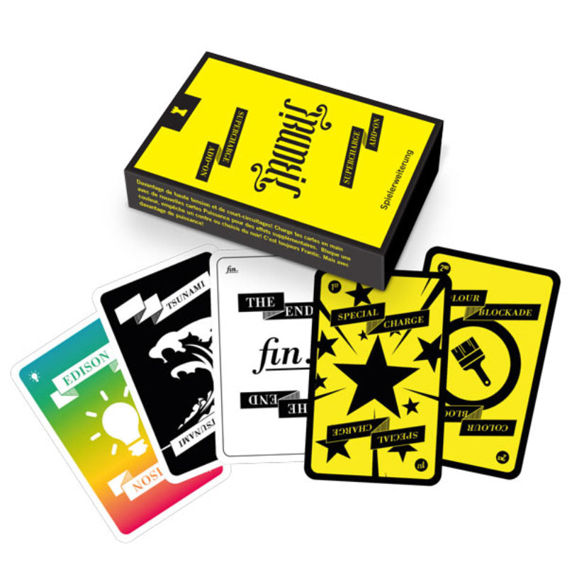 carta.media Frantic Supercharge – Strategiespiel, 2–8 Spieler, ab 12 Jahren, 20 Min., EN