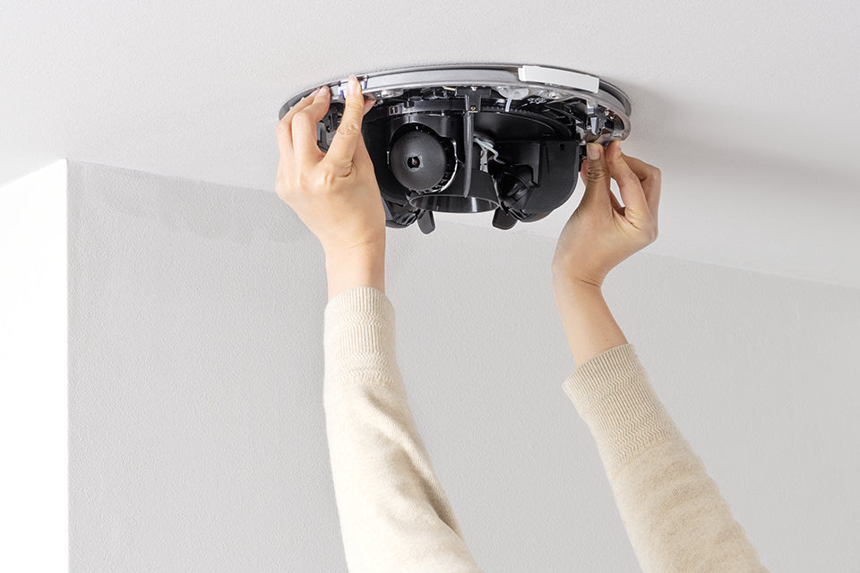 i-PRO Panasonic WV-S8563L Netzwerkkamera – 6 MP, Multisensor, PoE+, Weiss