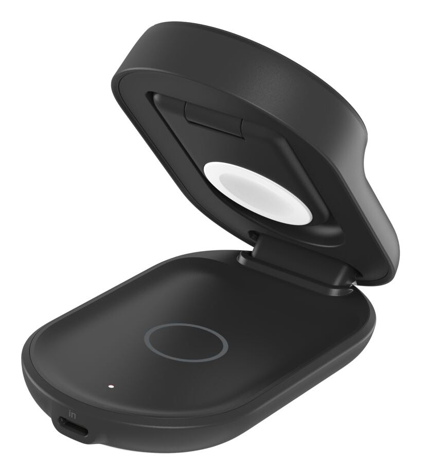 Belkin UltraCharge 3-in-1 Ladestation – 25 W, Qi, magnetisch, klappbar
