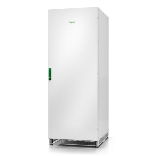 APC E3MCBC7D Batteriekabinett – Tower, VRLA (ventilgesteuerte Blei-Säure), B×T×H 710×845×1900 mm, weiss