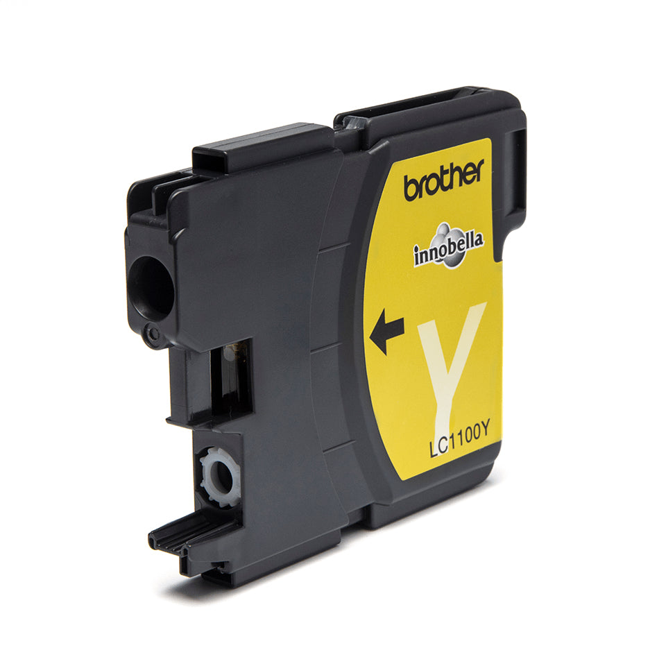 Brother LC1100Y Gelbe Tintenpatrone (Original) – 325 Seiten – für LC1100Y
