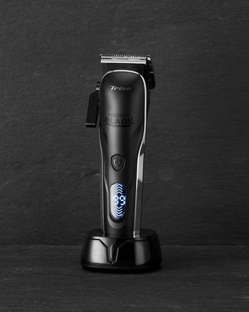 Trisa Bart- und Haarschneider – 0,6–14 mm, 5 Stufen, Akku 180 min – Schwarz