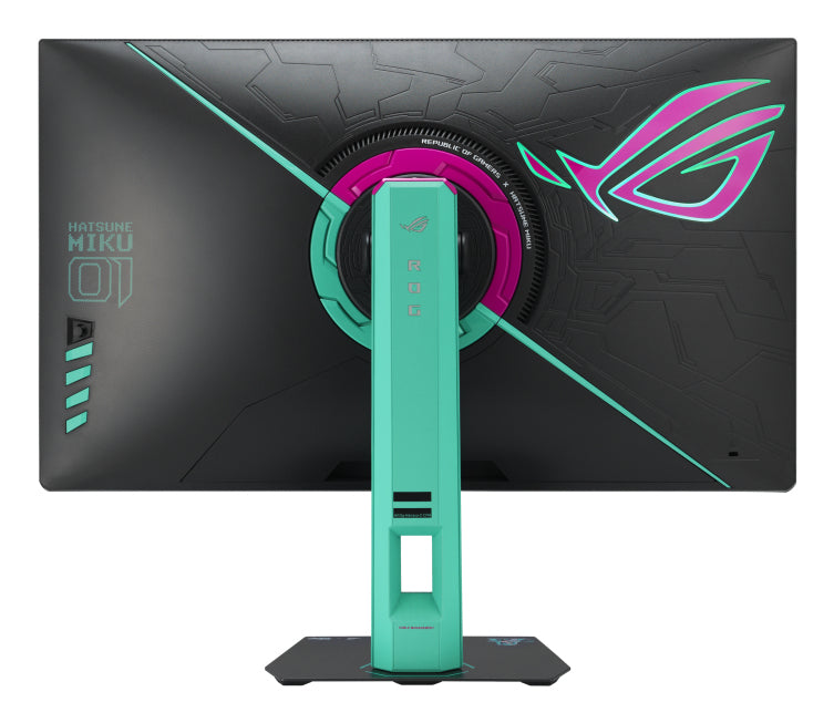 ASUS ROG Strix XG27ACMEG-G Hatsune – Monitor, 27", 2560 × 1440 (WQHD), LCD, Mehrfarbig