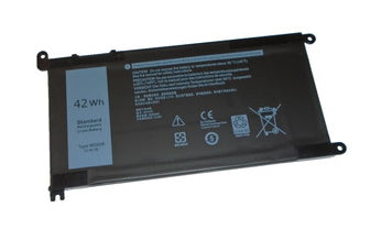Vistaport Notebook-Akku – für Dell Inspiron 13/15/17, Latitude, Vostro – 42 Wh, 11,4 V (3 Zellen) – Schwarz
