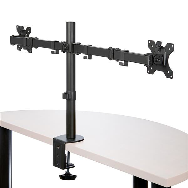 StarTech.com Monitorarm Tischhalterung – Klemme/Durchführung – 2 Monitore – bis 32" – VESA 75×75/100×100 mm