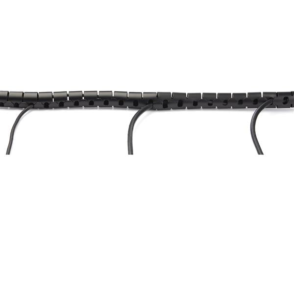 StarTech.com Kabelschlauch – Ø 25 mm – 2,5 m – PE – Schwarz
