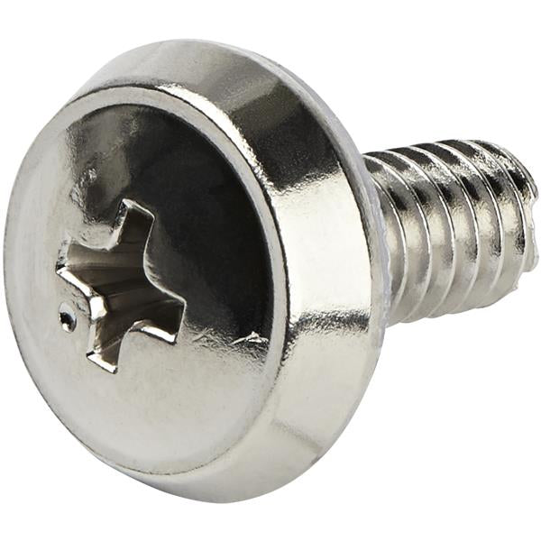 StarTech.com Rackschrauben 12-24, vernickelt – 50 Stk.