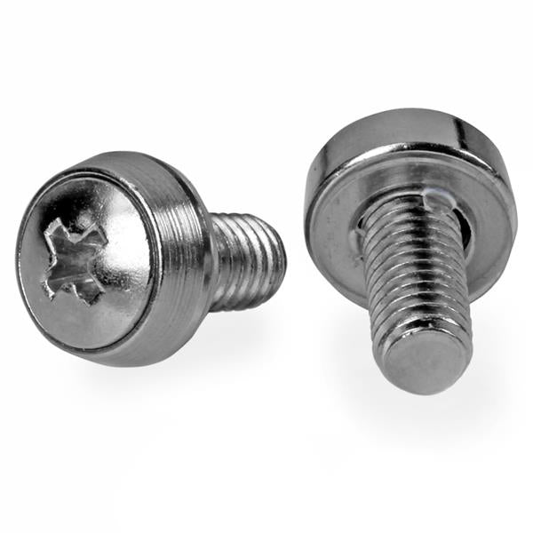StarTech.com Rackschrauben 12-24, vernickelt – 50 Stk.