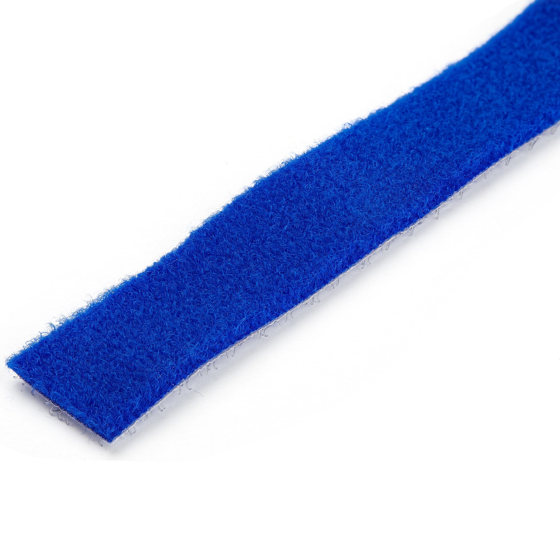 StarTech.com Kabelbinder mit Klettverschluss – 7'600 × 19 mm – 1 Stück, Nylon, Blau, wiederverwendbar