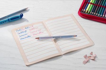 Faber-Castell Buntstift – blau, rot