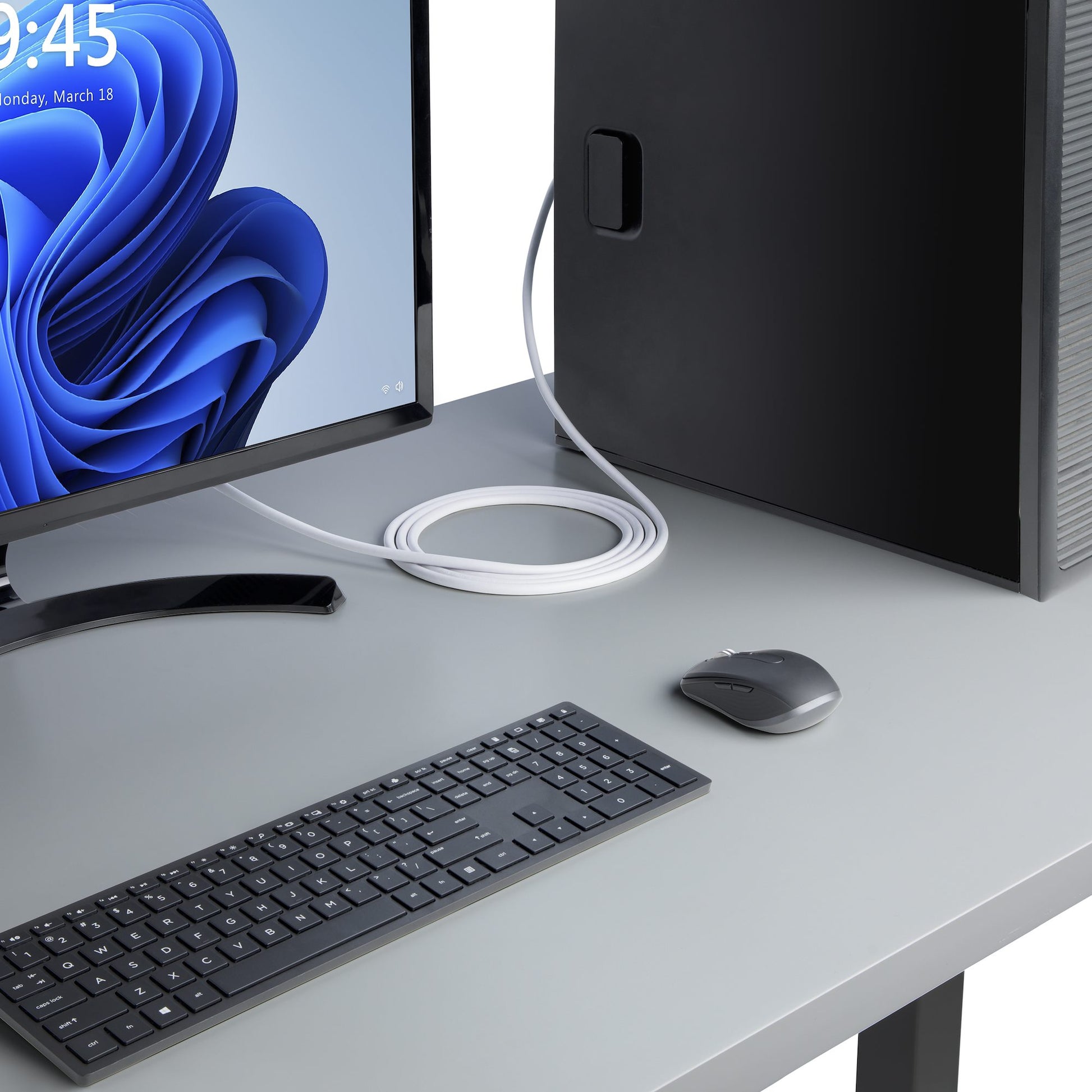 StarTech.com DisplayPort Kabel DP 1.2 4K 60 Hz – 3 m – Verriegelbar – Weiss