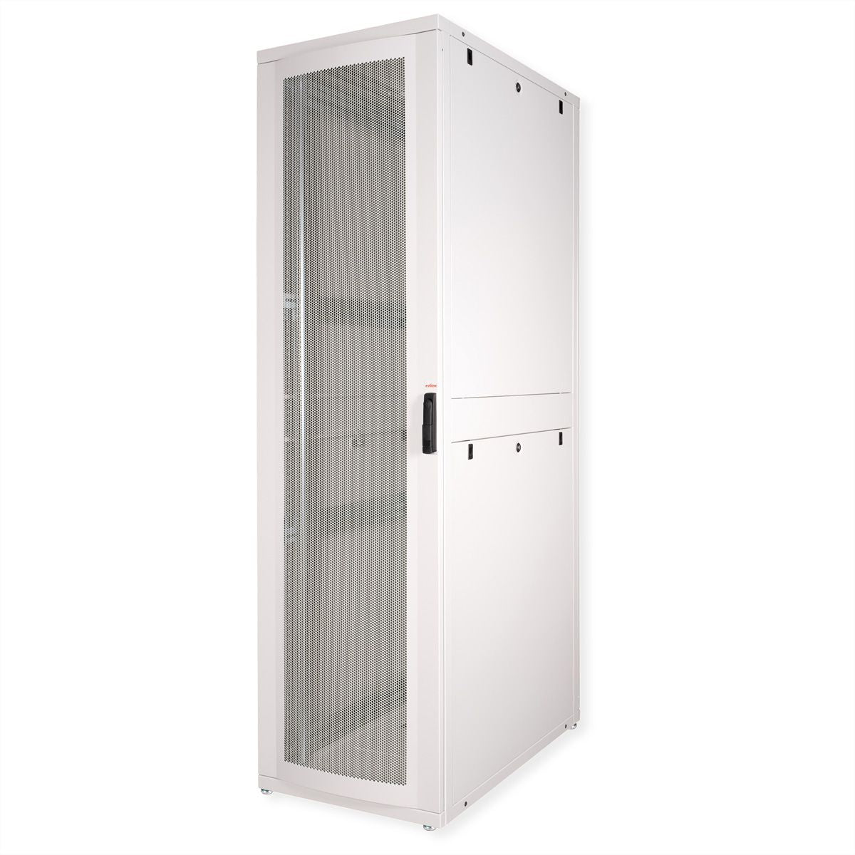 ROLINE Pro – 19" Netzwerkschrank 47U, IP20, abschliessbar, 600 × 1000 × 2194 mm, lichtgrau, Stahl