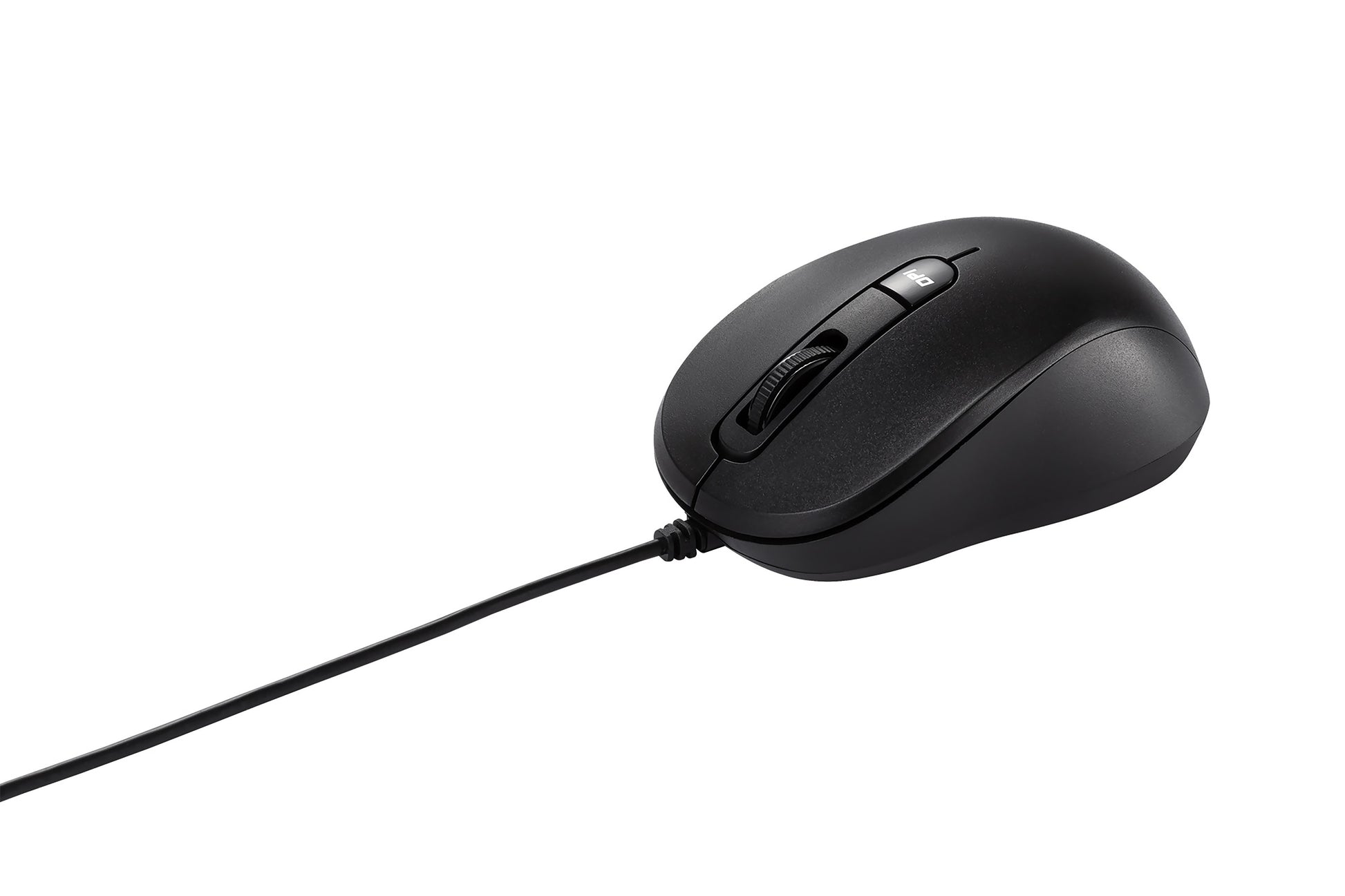 ASUS MU101C – Maus – Kabelgebunden (USB‑A), 3200 DPI, beidhändig, Schwarz