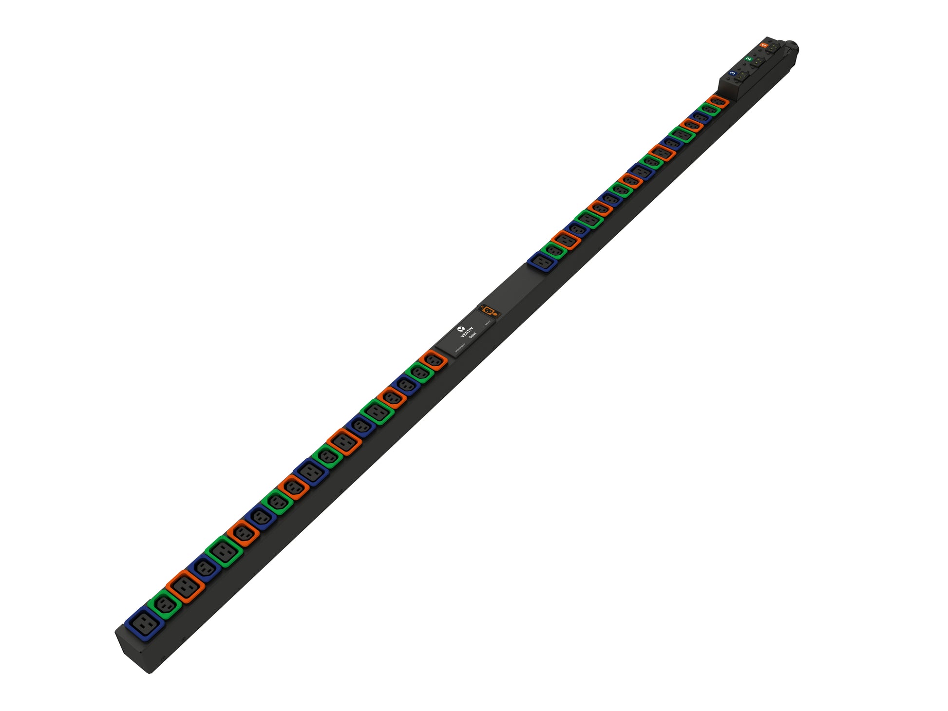 Vertiv Rack-PDU – Standard, Schalter, Senkrecht, 0U, 16 A 230/400 V, 36×C13/C19