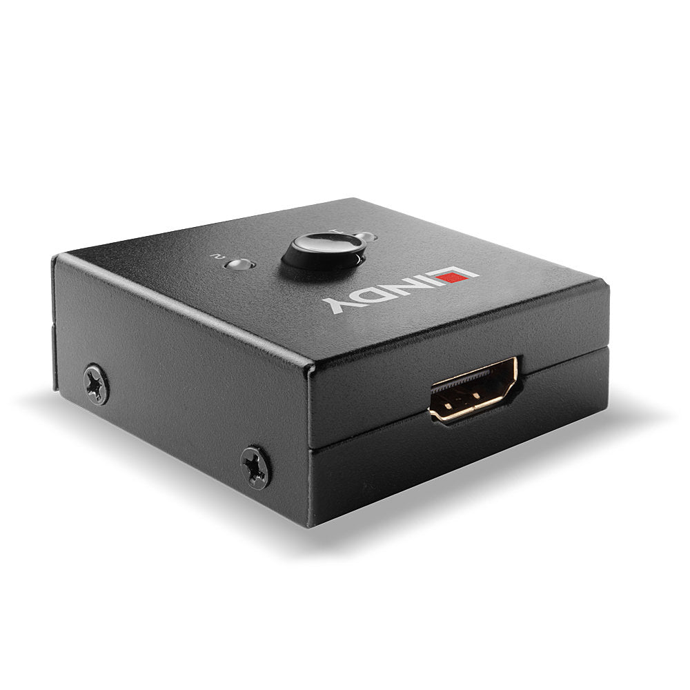 Lindy HDMI-Switch, 2-Port, 18 Gbit/s, bidirektional