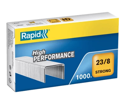 Rapid Heftklammern – 23/8, 40 Blatt, 1’000 Stück, verzinkt