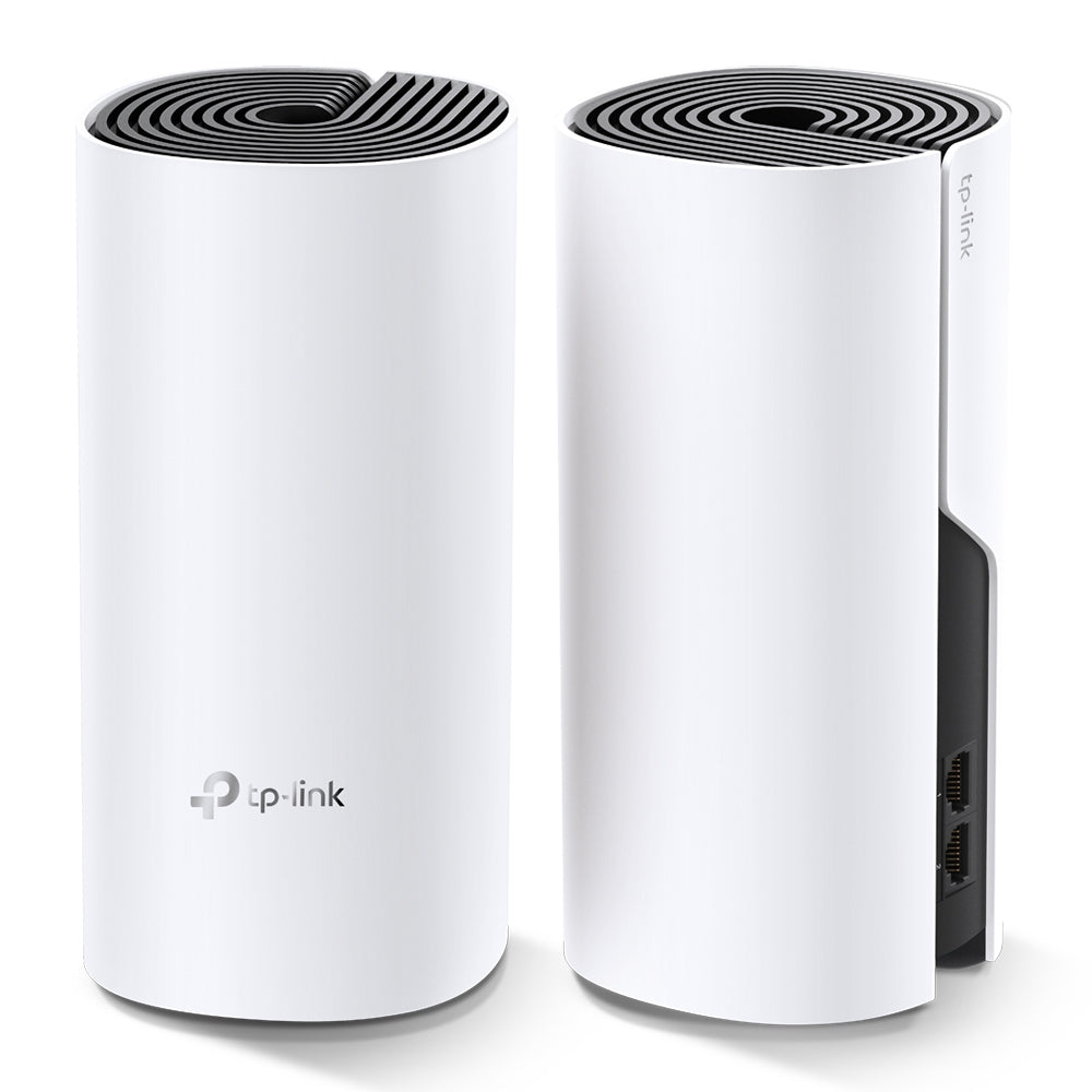 TP-Link Deco M4 (2er-Pack) – Mesh-System – Wi-Fi 5 (2,4/5 GHz), 1,2 Gbit/s