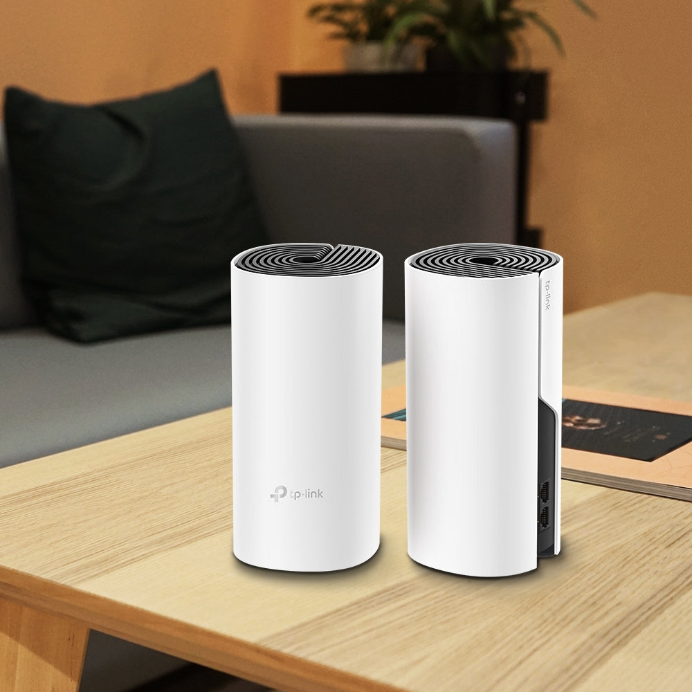 TP-Link Deco M4 (2er-Pack) – Mesh-System – Wi-Fi 5 (2,4/5 GHz), 1,2 Gbit/s