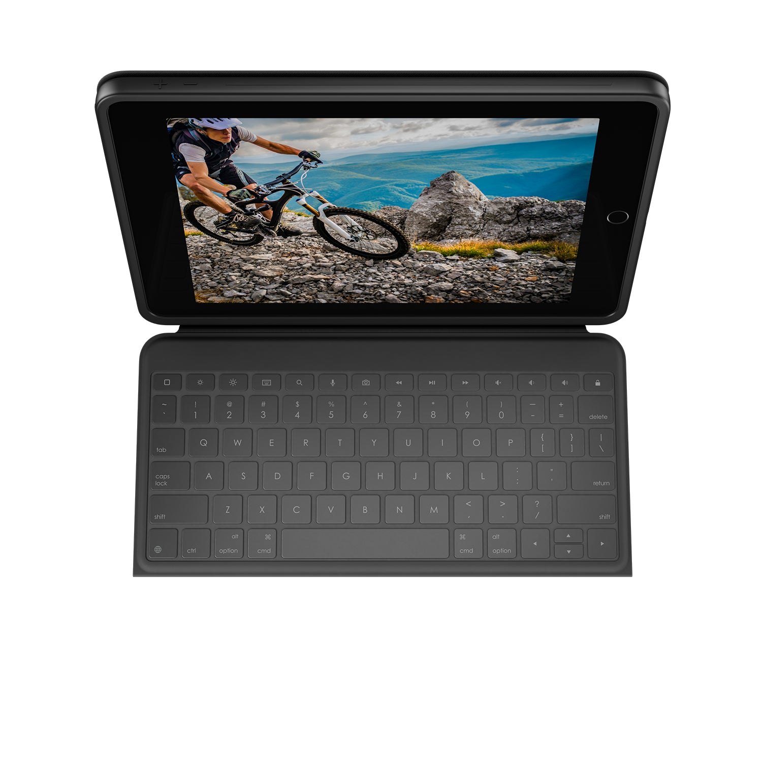 Logitech Rugged Folio – Tastatur – für iPad (7. & 8. Gen.)
