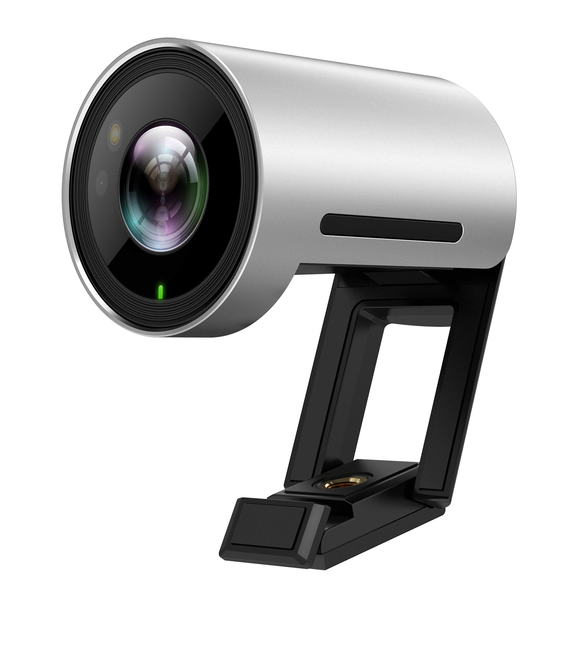 Yealink UVC30 – Webcam – 4K, bis 30 fps, USB 3.2 Gen 1, PTZ, 3× digitaler Zoom, 120° FOV, Schwarz, Silber