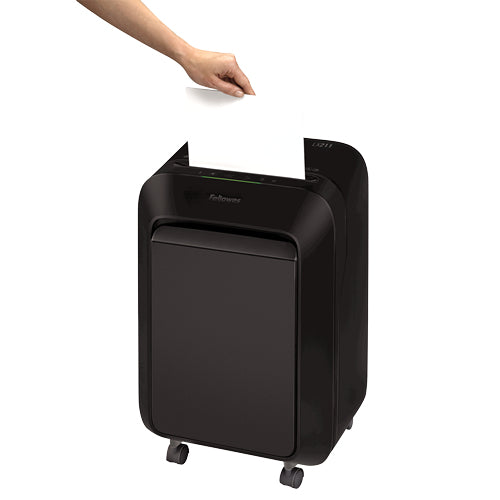 Fellowes LX211 – Aktenvernichter, DIN P-5, Mikroschnitt 2 × 12 mm, 15 Blatt, 23 l
