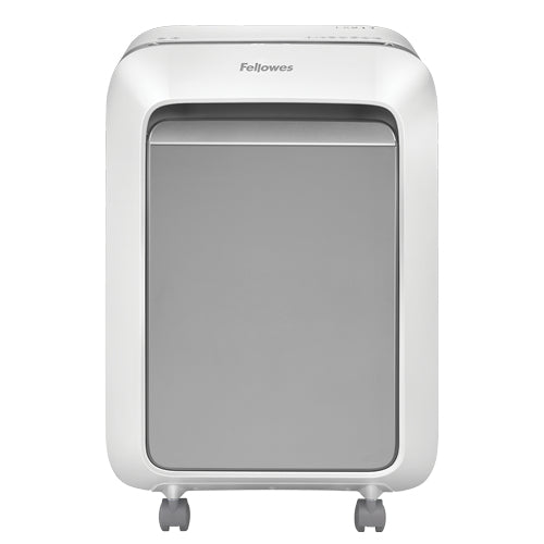 Fellowes Aktenvernichter, DIN P-5, Partikelschnitt 2 × 12 mm, 15 Blatt, 23 l