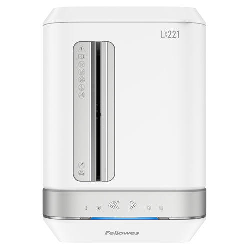 Fellowes LX221 – Aktenvernichter, DIN P-5, Mikroschnitt 7 mm, 20 Blatt, 30 l