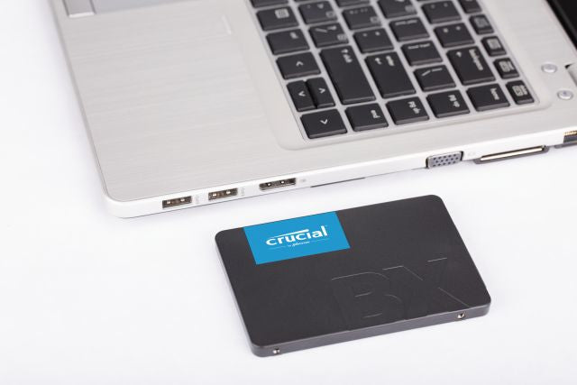 Crucial BX500 240 GB – 2,5" SATA SSD – 3D NAND, 540/500 MB/s